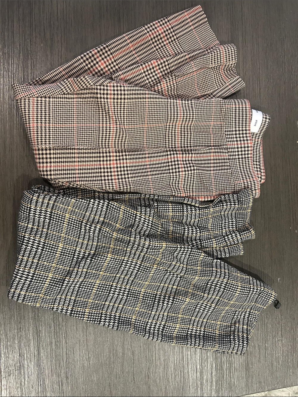 Old Navy and Express Pants Plaid